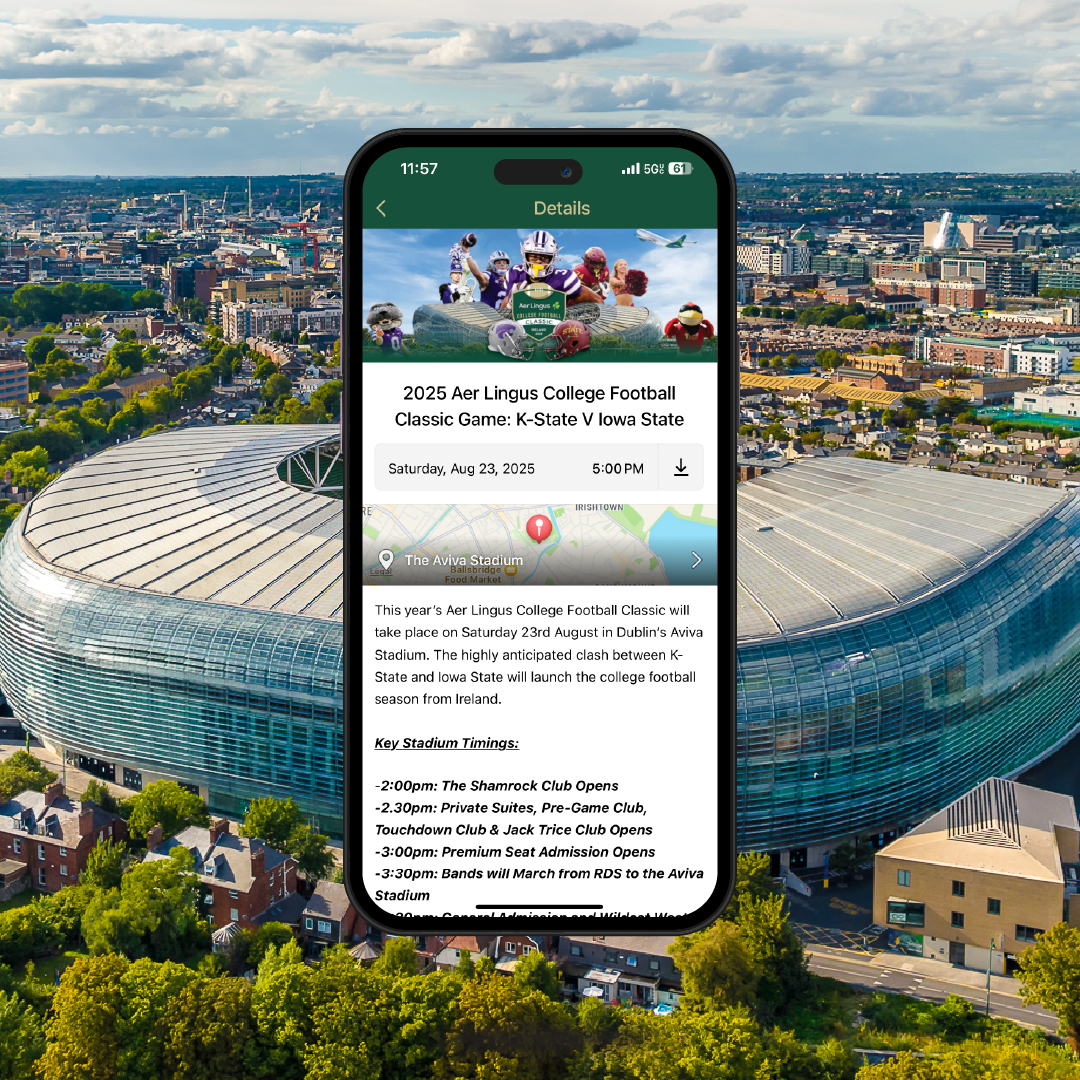 Aer Lingus College Football Classic App