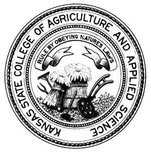 Kansas State College of Agriculture and Applied Science seal
