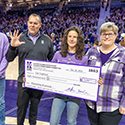 Homecoming Committee donates to the Cats' Cupboard