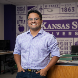 K-State shaped young storyteller now back on campus to write university's story