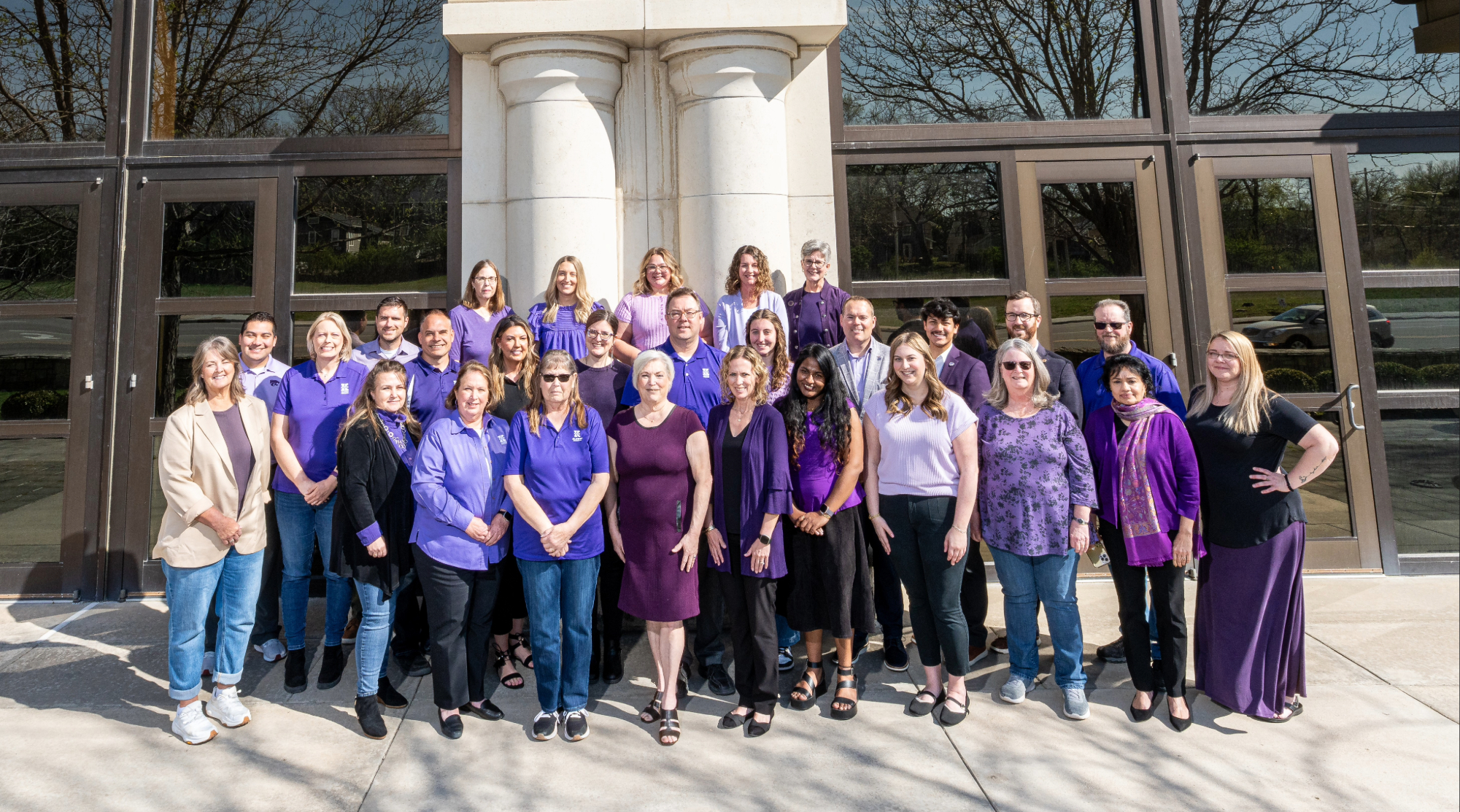 Group photo of K-State Alumni Association organization from 2026