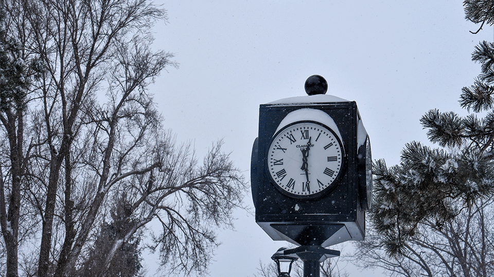 Coffman Commons Clock