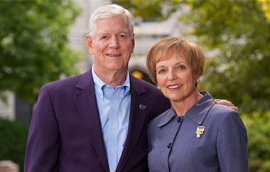 President Myers and Mary Jo